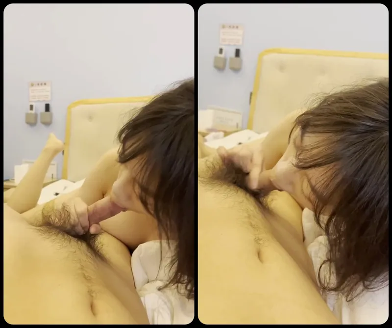 Ghệ ngoan bú láp thằng nhỏ bự của anh